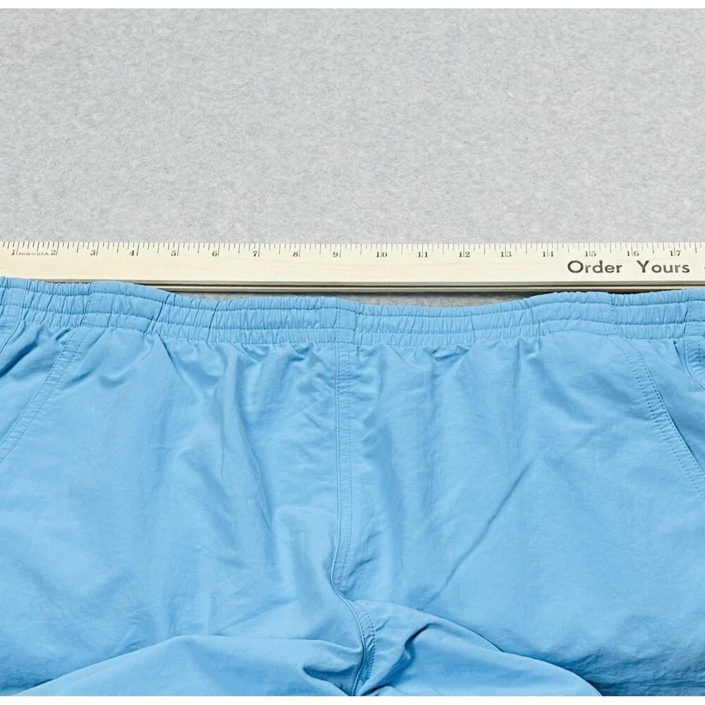 Patagonia Swim Trunks Mens XL Blue Lined Quick Dry Elastic Waist Resort